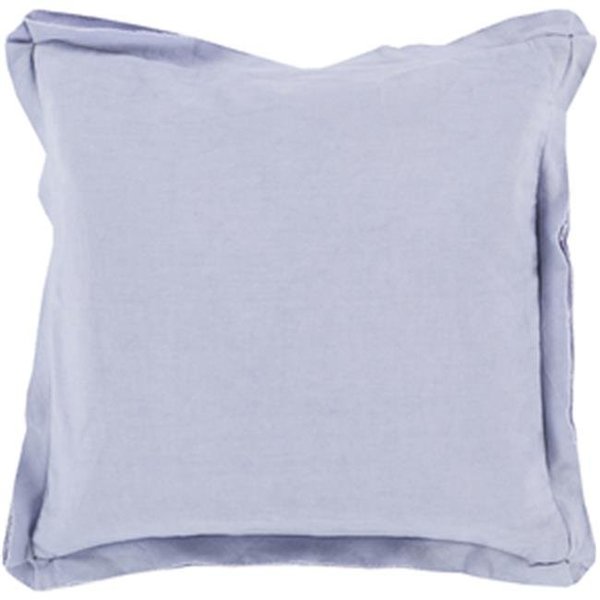 Surya Surya Rug TF008-1818P Square Lavender Decorative Poly Fiber Pillow 18 x 18 in. TF008-1818P